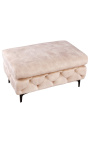 Bench "Rea" Design Art Deco Chesterfield în șampanie