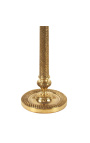 Large gilt bronze candlestick