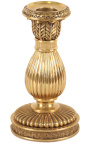 Kerzenhalter aus vergoldeter Bronze im Empire-Stil