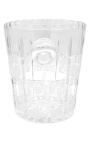 Seau à champagne taille M en cristal soufflé et taillé à la main