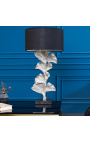 Hedendaagse lamp "Ginkgo bladeren" zilver aluminium