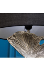 Hedendaagse lamp "Ginkgo bladeren" zilver aluminium