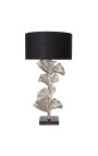 Lampa contemporană "Ginkgo a lăsat" argint aluminiu