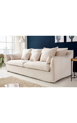 Sofa 3 osobowa CELESTE naturalny len