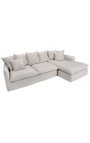 Ecksofa 255 cm CELESTE Naturleinen