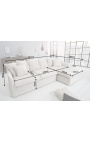 Corner sofa 255 cm CELESTE natural linen
