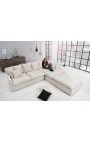 Ecksofa 255 cm CELESTE Naturleinen