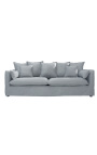 3-seters sofa CELESTE grå lin