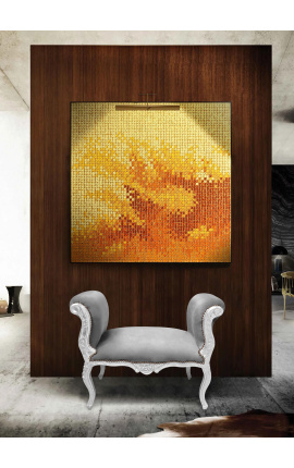 Contemporary square painting &quot;Sirocco&quot; acrylic painting