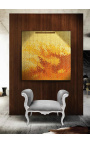 Contemporary square painting "Sirocco" acrylic painting