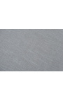Hjørnesofa 255 cm Hvid linned