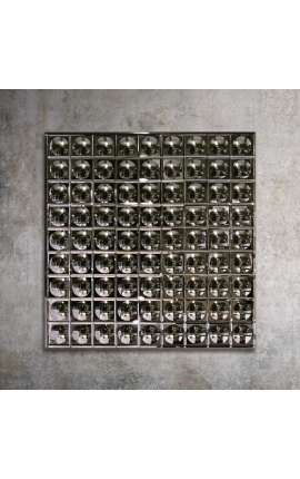 Tverrspegel 100 cm x 100 cm "Hommage à Paco"