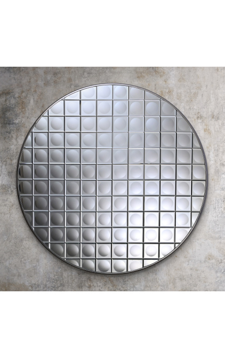 Miroir rond 128 cm de diamètre "Hommage à Paco"