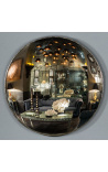 Immense miroir rond convexe dit miroir de sorcière - Ø 145cm