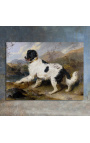Festészet "Newfoundland kutya, Lion" - Edwin Landseer