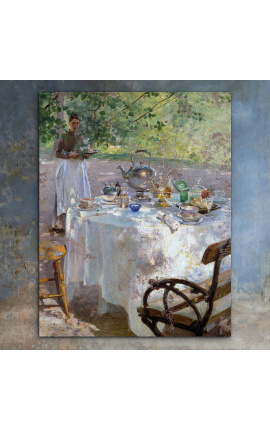 Painting "Breakfast Time" - Hanna Hirsch-Pauli