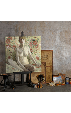 Ritratto dipinto &quot;La donna bionda&quot; - Albert Marquet