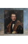 Schilderij "Portret van Dom Augusto, Duke van Leuchtenberg" - Friedrich Julius Georg Dury