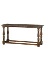 Table à balustres (table de drapier) dans le style Italien du XVIIIème siècle