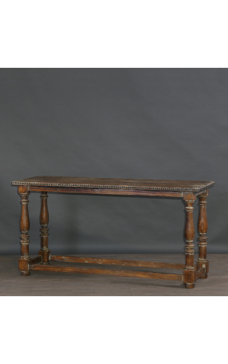 Taula amb balustres (taula de draperia) a l'estil italià del segle XVIII