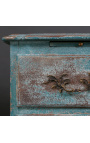Sir Thomas" 3-drawer chest with top lagoon blue