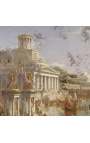 Målning "Fulländning Kursen av imperiet" - Thomas Cole