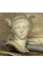 Gemälde "Stillleben mit den Attributen der Kunst mit einer Büste der Merkur" - J.B. Simeon-Chardin