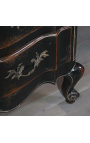 Regency stijl "Mijnheer" borst van draweren met 3 draweren in patineerde oak