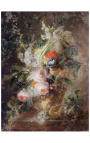 Slikanje "Vaza z rožnim buketom" - Jan Van Huysum