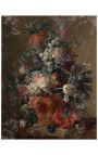 Schilderij "Vase van bloemen" - Jan van Huysum