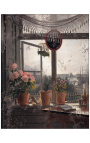 Målning "Utsikt från konstnärens fönster" - Martinus Rorbye