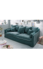 3 seater sofa CELESTE gray linen
