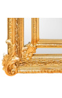 Très grand miroir baroque doré de style Napoléon III