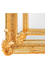 Много голямо позлатено бароково огледало в стил Наполеон III