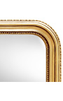 Louis Philippe estilo dorada espejo