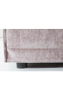 Nagy négyzet pad 100 cm CELESTE Taupe velvet