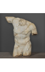 Grande sculpture "Gladiateur" en version fragment avec une sublime patine