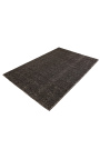 Very nice and large dark gray wool carpet 230 x 160