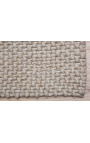 Très beau et grand tapis de couleur beige 240 x 160