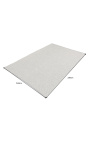 Very nice and large carpet of light gray color 230 x 160