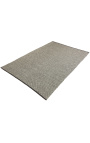 Très beau et grand tapis de couleur gris clair 230 x 160