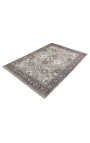 Velký šedý orientální koberec 230 x 160