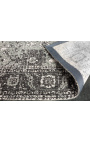Grande tappeto orientale grigio 230 x 160