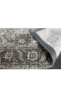 Large grey oriental carpet 230 x 160