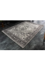 Alfombra oriental gris grande 230 x 160