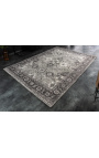 Large grey oriental carpet 230 x 160