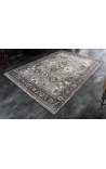 Groot grijs oosters tapijt 230 x 160
