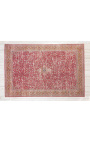 Très grand tapis rouge antique oriental 350 x 240
