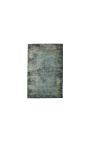 Grande tapete antigo oriental verde-azul 240 x 160