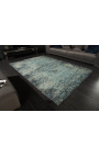 Didelis žaliai mėlynas antikvarinis rytietiškas kilimas 240 x 160